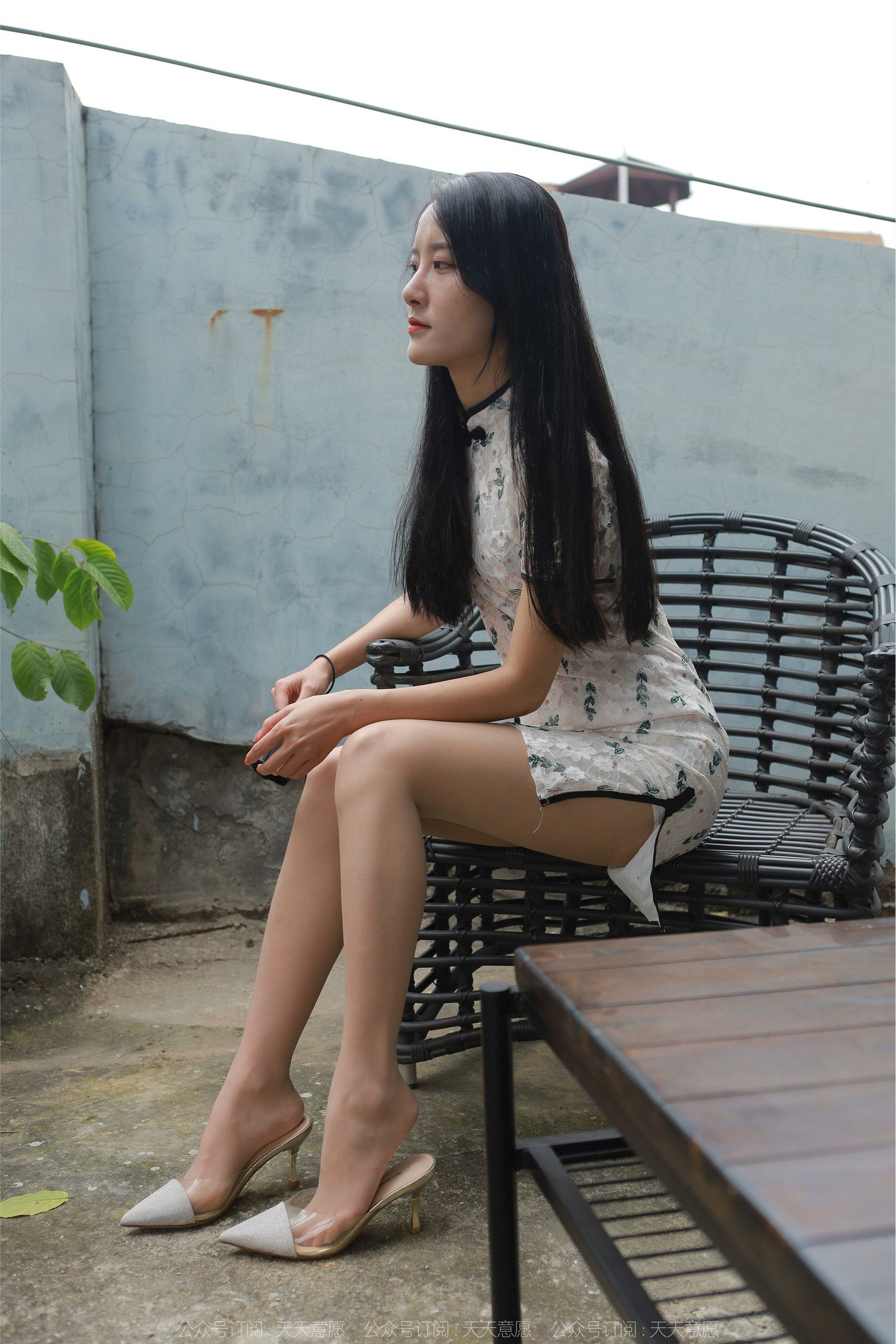 IESS异思趣向 2022.03.28 丝享家1042：婉萍《旗袍美仁》